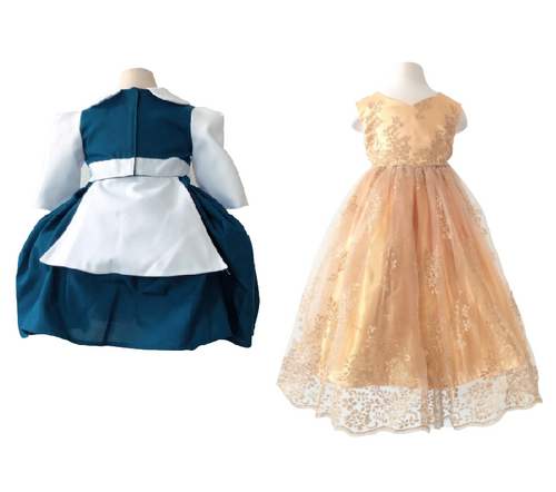 Belle Inspired Transformation Dress